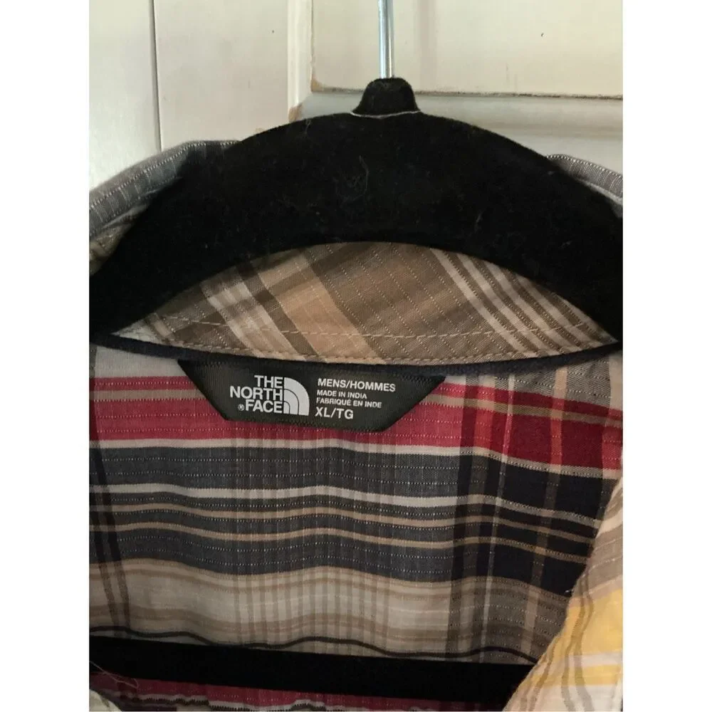 The North Face Long Sleeve Ridgecrest Button Down Sz XL Plaid